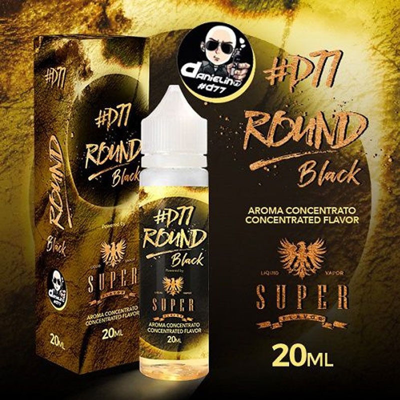 Super Flavour ROUND BLACK D77 Aroma 20 Ml Smo KingShop It