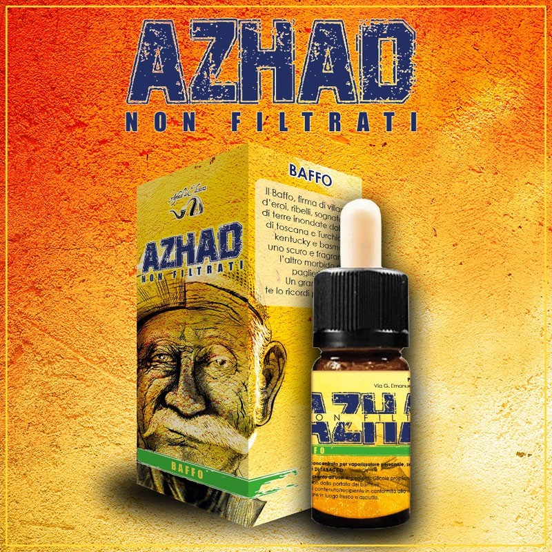 Azhad Non Filtrati Baffo Aroma Ml Smo Kingshop It