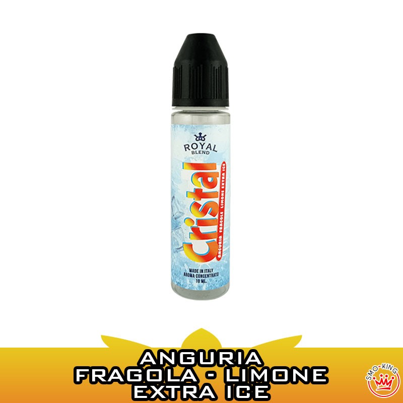 Anguria Fragole Limone Extra Ice Cristal Aroma Scomposto Ml Royal Blend