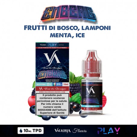 Emberg Play Liquido Pronto Nicotina 10 Ml Valkiria SmoKingShop It