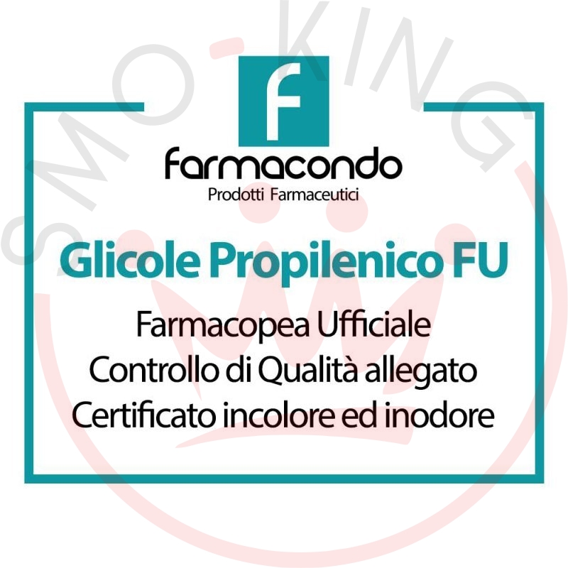 Base Sigaretta Elettronica Glicole Propilenico Farmacondo 1 L