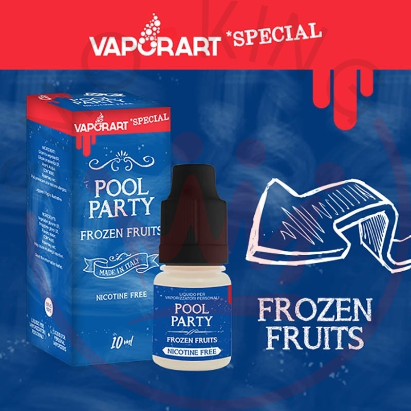 Vaporart Pool Party 10 ml Liquido Pronto Nicotina