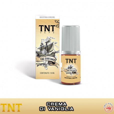 THE CUSTARD 10 ml Nicotine Ready Liquid TNT VAPE Smo KingShop.it