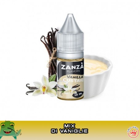 VANILLA CUSTARD Aroma 10 ml ZANZ FLAVORS Smo KingShop.it