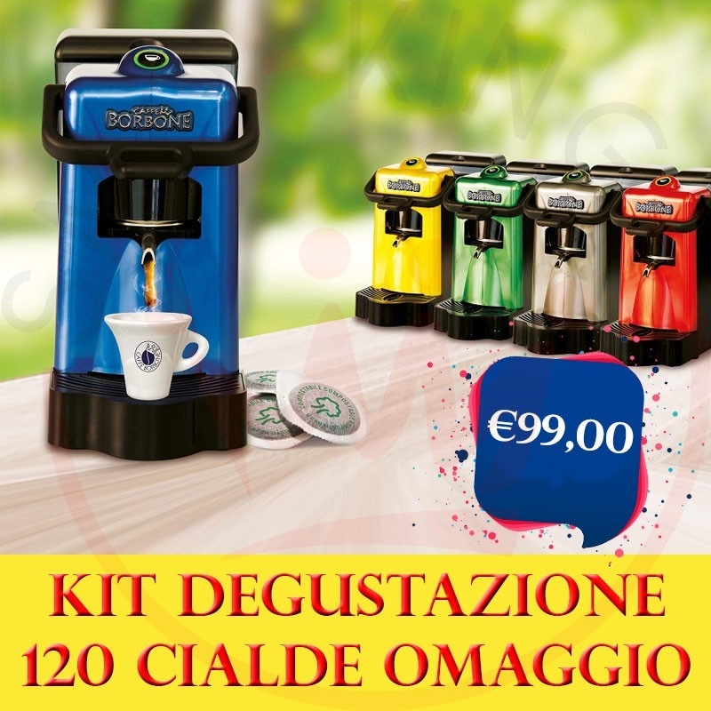 CAFFE' BORBONE - Macchina da Caffè Espresso Didì Serbatoio 0.8 Lt. Potenza  450 W Colore Blu - ePrice