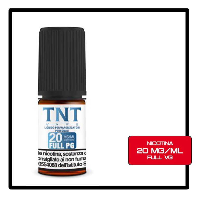 Base FULL PG 10 ml Nicotina TNT Vape