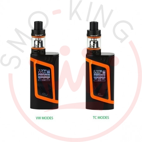 Smok Alien Box Mod 220w Kit Completo Sigaretta Elettronica Smo-king