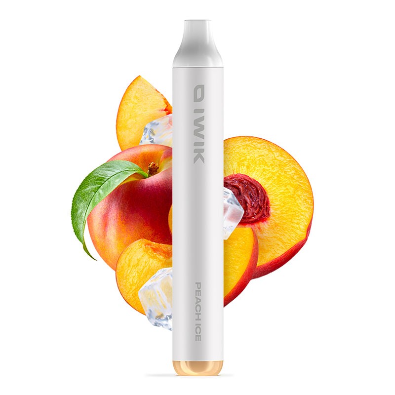 IWIK Peach Ice 400mAh Sigaretta Usa e Getta 600 Puff