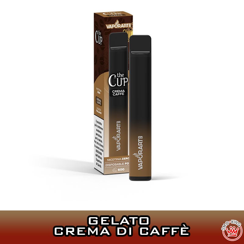 Sigaretta usa e getta Vaporart The Cup alla Crema Caffè