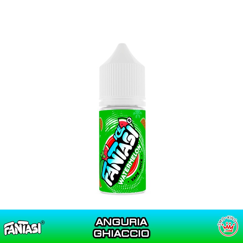 IWIK FLAVORS KIWI - WATERMELON ICE - 10 ML MINI SHOT Anguria Ghiaccio