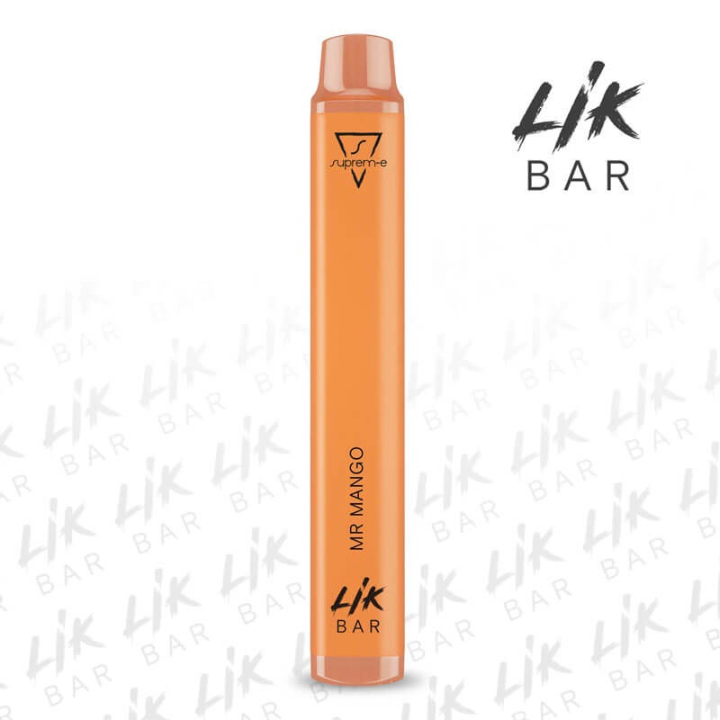 Lik Bar Mr Mango 500mAh Disposable Cigarette 600 Puff Suprem e