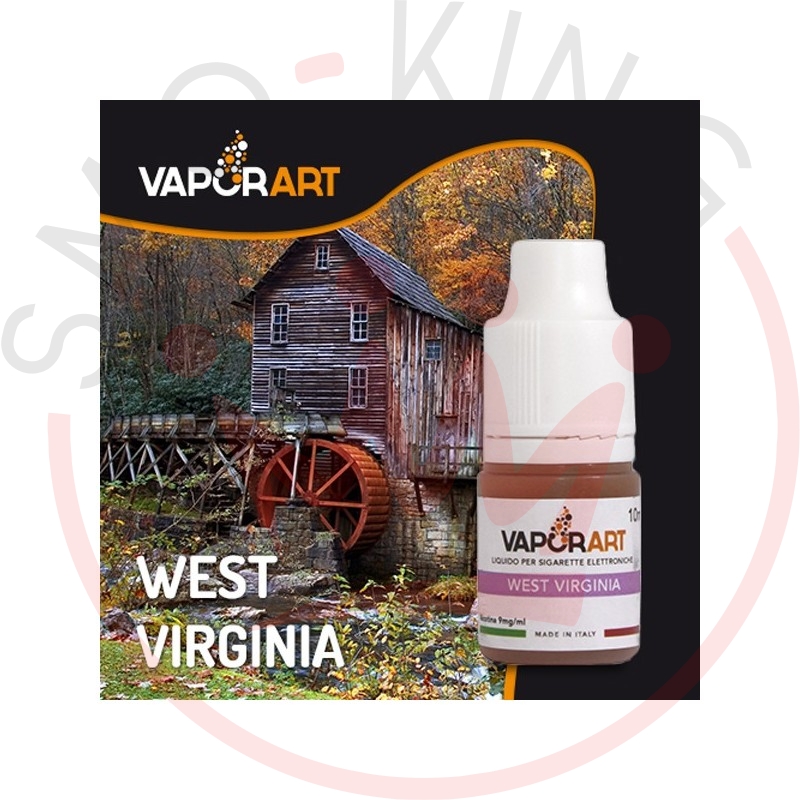 Vaporart West Virginia - Liquido pronto 10ml per sigarette elettroniche