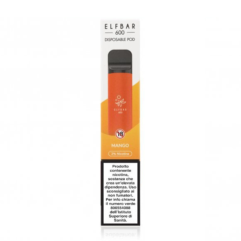 Elfbar 600 Mango Sigaretta Usa e Getta