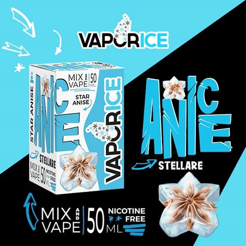 Vaporart Vaporice Anice Stellare 50 ml Mix Liquido per Sigaretta Elettronica