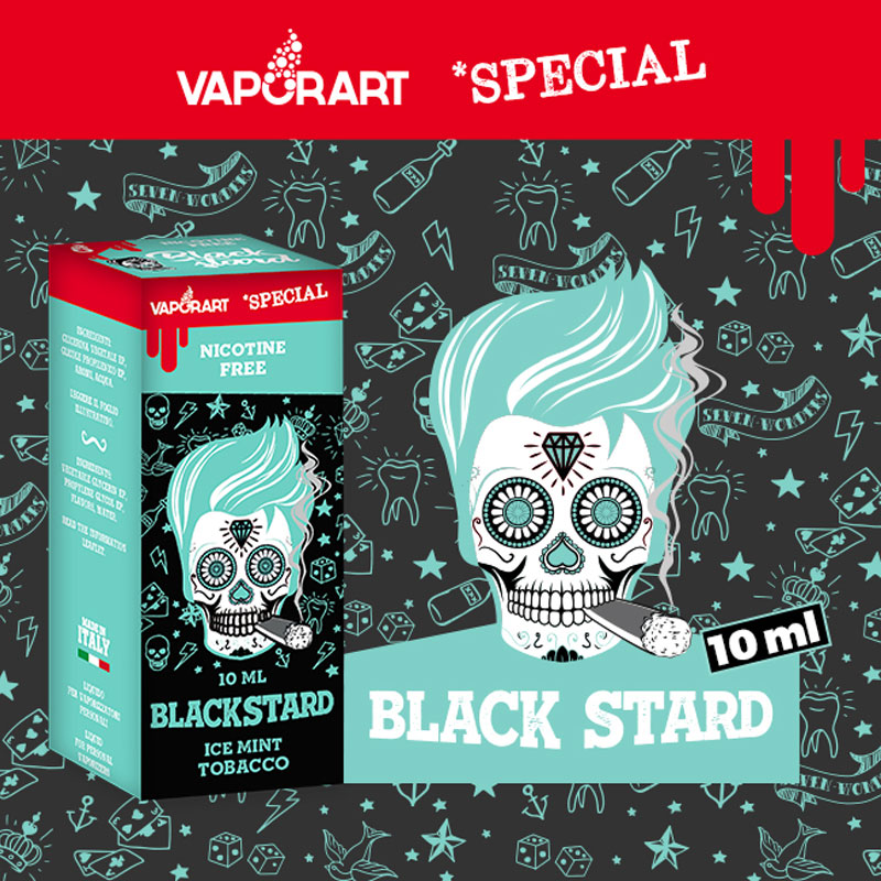 Vaporart Blackstard 10 ml Liquido Pronto Nicotina